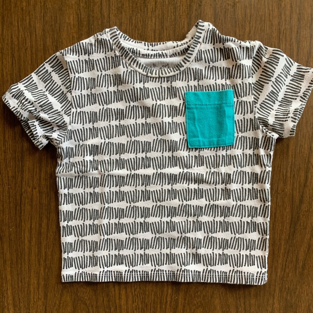 June & January pocket tee